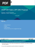 ONAP API Fabric (API GW) Proposal