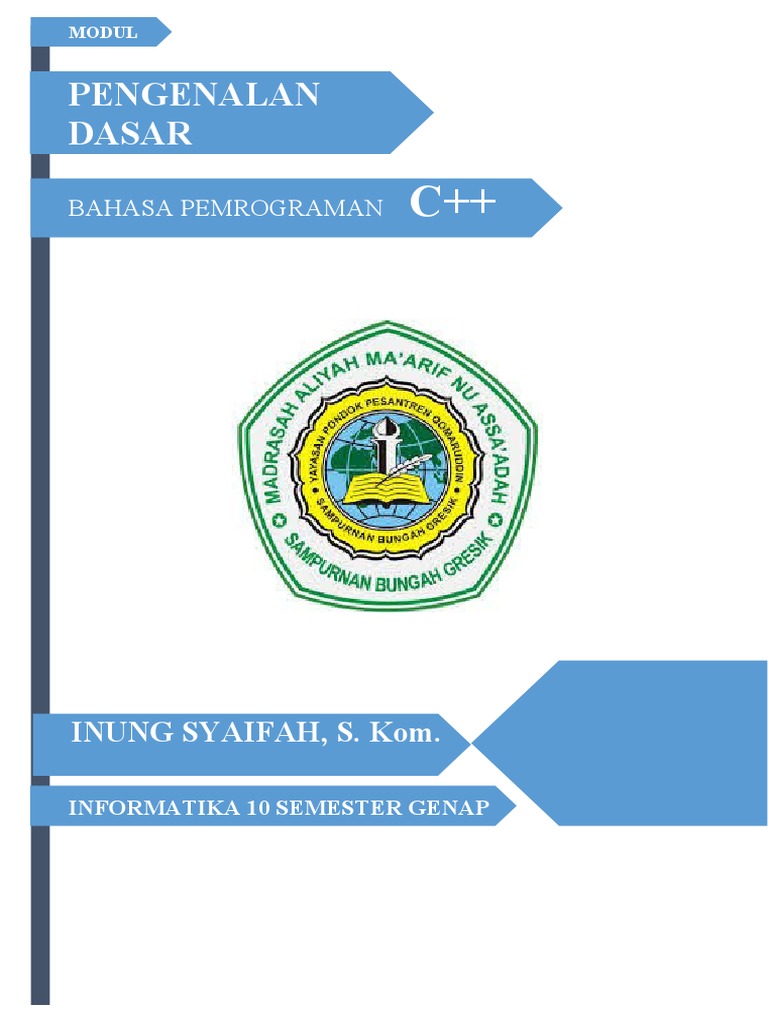 Pengenalan Dasar Pemrograman C++ | PDF