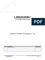 LCD LMB202DBC (Manual) - LMB202DBC-Manual-Rev0.1 PDF