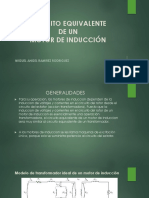 Circuito Equivalente Motor de Induccion Miguel Angel Ramirez PDF