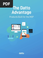 The Datto Advantage: Products Built For The MSP