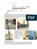 Uso Del Calibrador Vernier