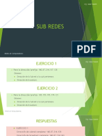Tema 3 SubRedes Parte3 Ejercicios PDF