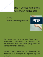 Ecocidadania – Comportamentos Anti-Degradação Ambiental