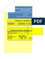 Arrester Temperature Rise Calculator by Arresterworks: Volumn of A Varistor or Stack