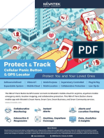 Protect Track: Cellular Panic Button & GPS Locator