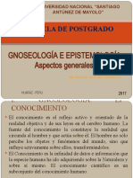 Gnoseología Epistemología