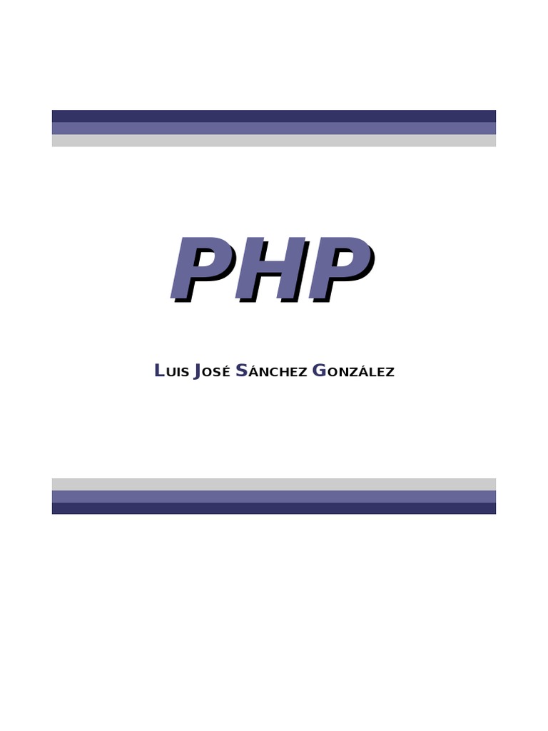 Introduccion A PHP PDF | PDF | Lenguaje de programación | Php
