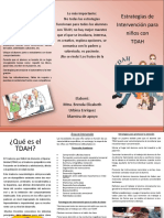 Triptico Tdah PDF