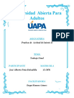 Trabajo Final de Pruebas de Actitudes