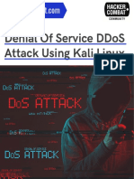 DDOS Attack Using Kali