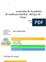 Elementos Esenciales de La Práctica de Medicina Familiar