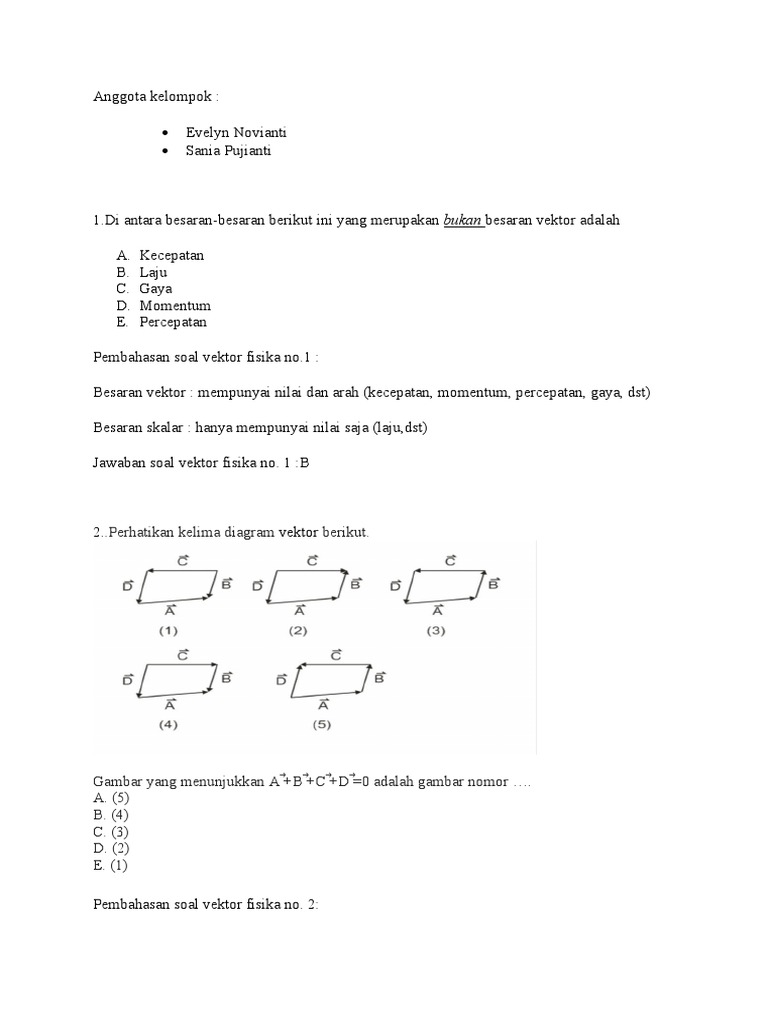 Contoh Soal Fisika Kelas 10 Pdf