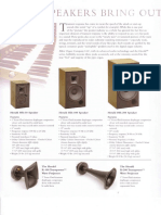 Allen Speakers Brochure