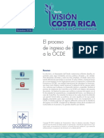 El Proceso de Ingreso de Costa Rica A La OCDE