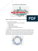 Produk Kreatif Dan Kewirausahaan Modul 8