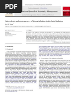 Download 0010 - Antecedents and consequences of job satisfaction in the hotel industry 2010 by Zaki Cumazaki SN47074430 doc pdf