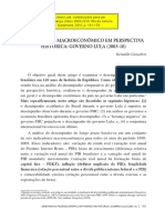 Goncalves (2010) - Desempenho Macroeconomico em Perspectiva Historica PDF