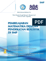 8. Pembelajaran Matematika dengan Pendekatan  Realistik di SMP