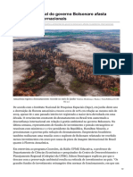 Política Ambiental Do Governo Bolsonaro Afasta Investidores Internacionais