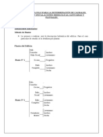 Memoria de Cálculo para La Determinación de Caudales