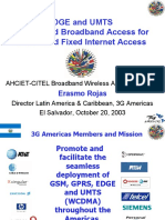 Edge and Umts High Speed Broadband Access For Mobile and Fixed Internet Access