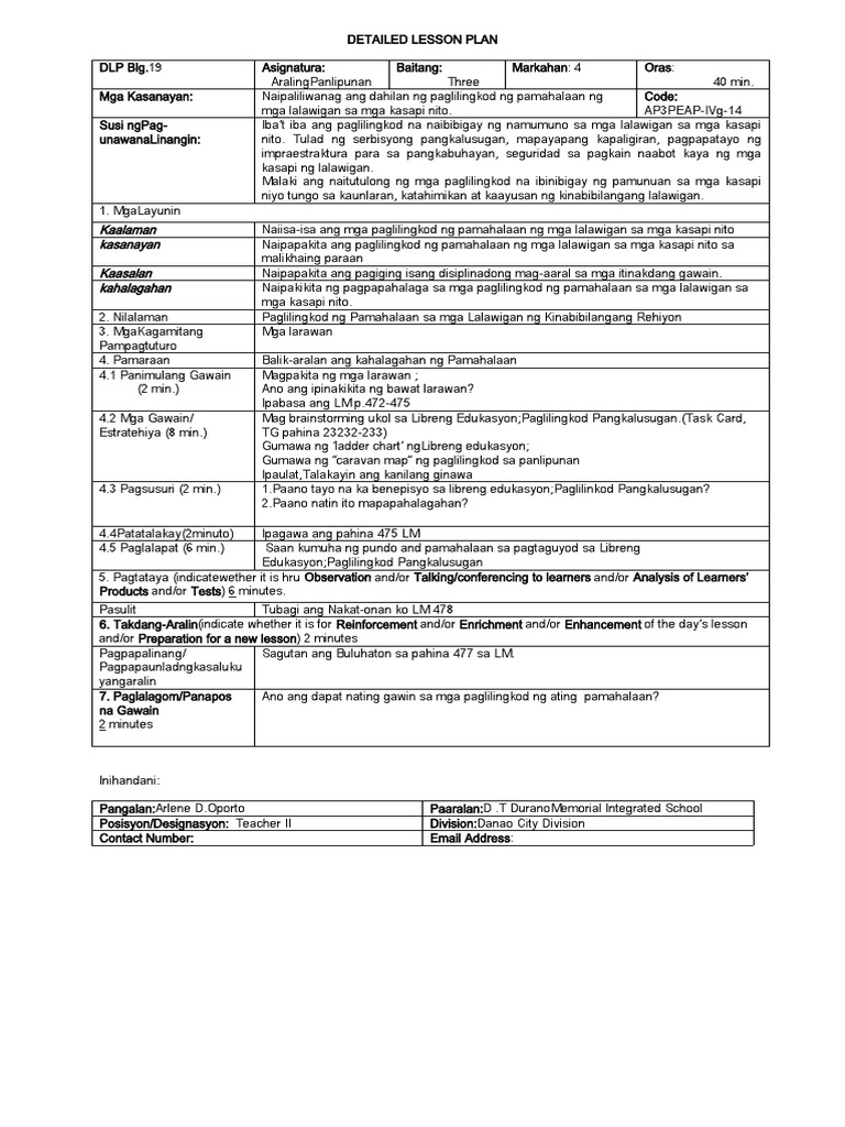 DLP Ap3 q4 19 | PDF