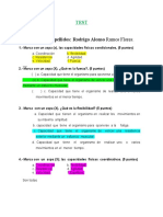 TEST de Capacidades Físicas