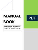 Manual Book Penggunaan Website Untuk Peserta PDF