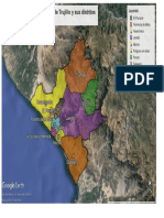 Mapa Politico de La Provincia de Trujillo PDF