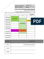 Reuniones: Programacion Semanal