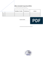 4.2.1 Data Kualifikasi Akademik (Tenaga Kependidikan)