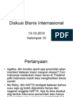 Diskusi Bisnis Internasional