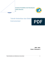 Teknik Kelistrikan Dan Elektronika Instrumentasi: Kementerian Pendidikan Dan Kebudayaan Republik Indonesia 2015