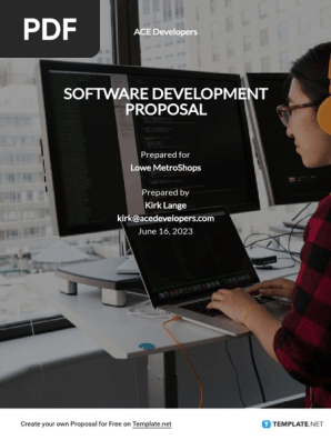 Copy of Software Development Proposal Template