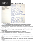 MOLECULAR BIOLOGY Link To Notes PDF