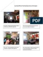 Demonstration Teaching Using Different Teaching Approaches and Strategies