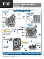 AW55-50SN, AW55-51SN, AF23/33, Re5F22A Zip Kit: Installation Diagram