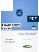 Power Control System: Van Yüzüncü Yil Üniversitesi Üzaktan Eğitim Merkezi