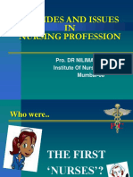 Trandes and Issues IN Nursing Profession: Pro. DR Nilima Sonawane Institute of Nursing Education Mumbai-08