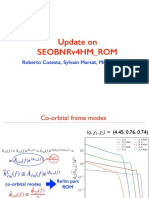 Update On Seobnrv4Hm - Rom: Roberto Cotesta, Sylvain Marsat, Michael Pürrer