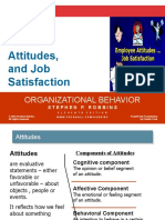 Attitudes, and Job Satisfaction: Organizational Behavior