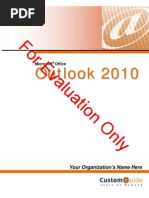Download Outlook Course Ware 2010 by kannappanrajendran SN47077337 doc pdf