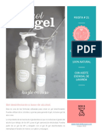 Receta 21. Gel Antibacterial