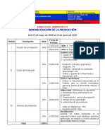 Rúbrica ADMINISTRACIÓN DE LA PRODUCCIÓN PDF