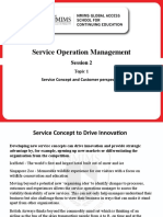 Service Operation Management: Session 2