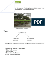 Soil Erosion in Bangladesh