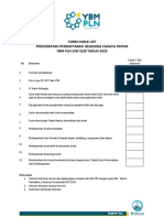 Form Checklist Dan Formulir Pendaftaran BCP YBM PLN UIW S2JB 2020