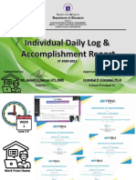 Accomplishment Report - ATTACHMENT