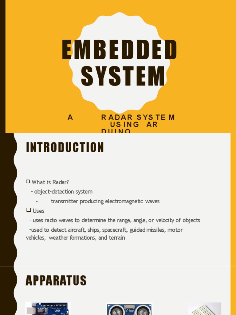 Arduino-Based Radar System Guide | PDF | Technology & Engineering